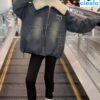 Chaqueta de Mezclilla Forrada – Cálida y Moderna para Niñas