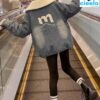 Chaqueta de Mezclilla Forrada – Cálida y Moderna para Niñas
