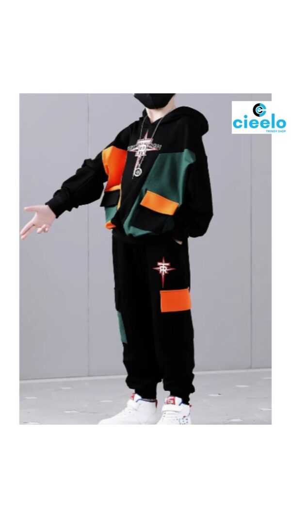 Conjunto 2 Piezas Niños – Sudadera y Pantalón Alfabeto Casual