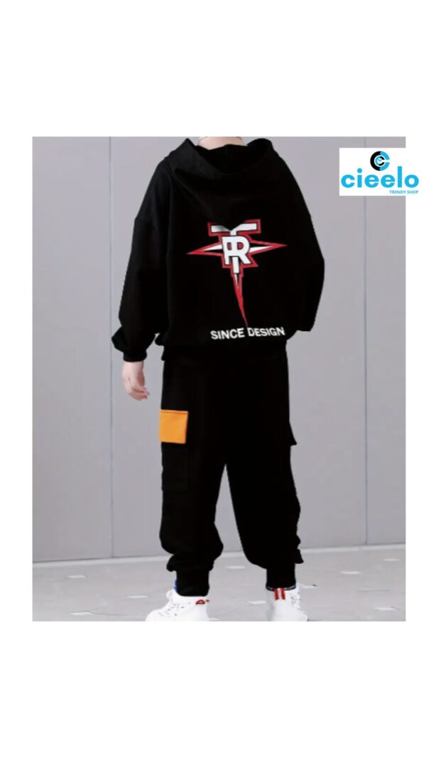 Conjunto 2 Piezas Niños – Sudadera y Pantalón Alfabeto Casual