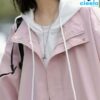 Chaqueta Holgada con Capucha – Estilo Casual y Cómodo