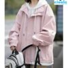 Chaqueta Holgada con Capucha – Estilo Casual y Cómodo