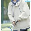 Chaqueta Holgada con Capucha – Estilo Casual y Cómodo