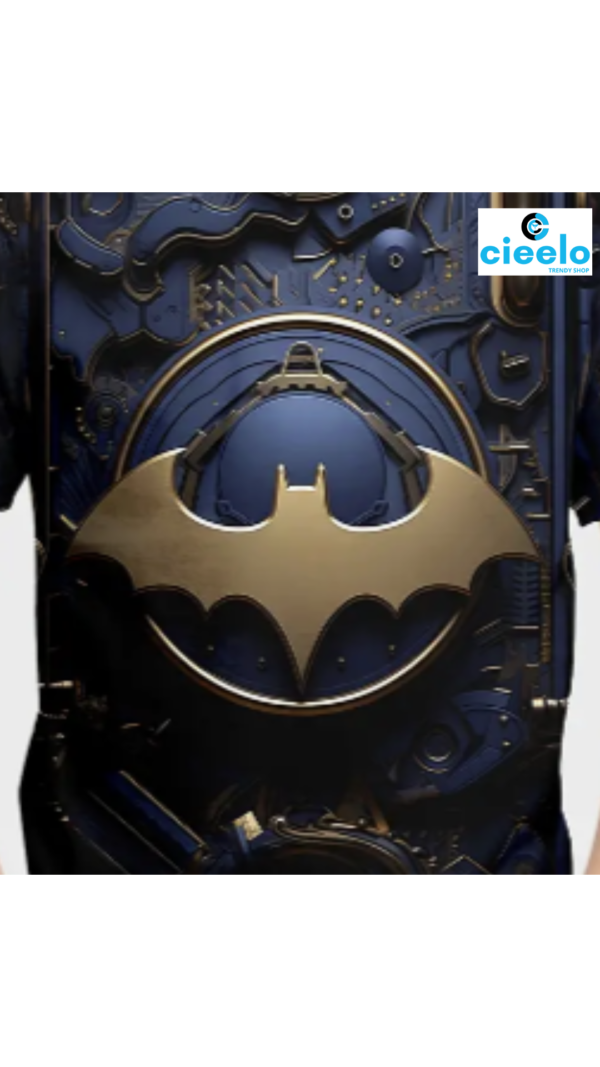 Camiseta Niño 3D Mecánica – ¡Transforma su look con actitud!
