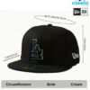 Gorra New Era – Bordado negro con estilo callejero puro