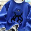 Sudadera Bordada Niño – Diseño Sonriente y Capas Cool