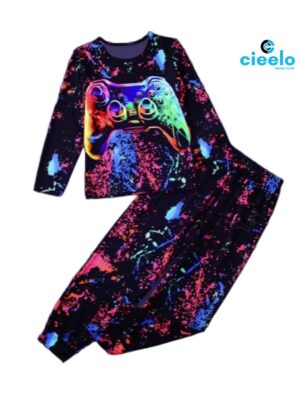 Conjunto Gamer Brillante – ¡Juega con estilo, incluso de noche!
