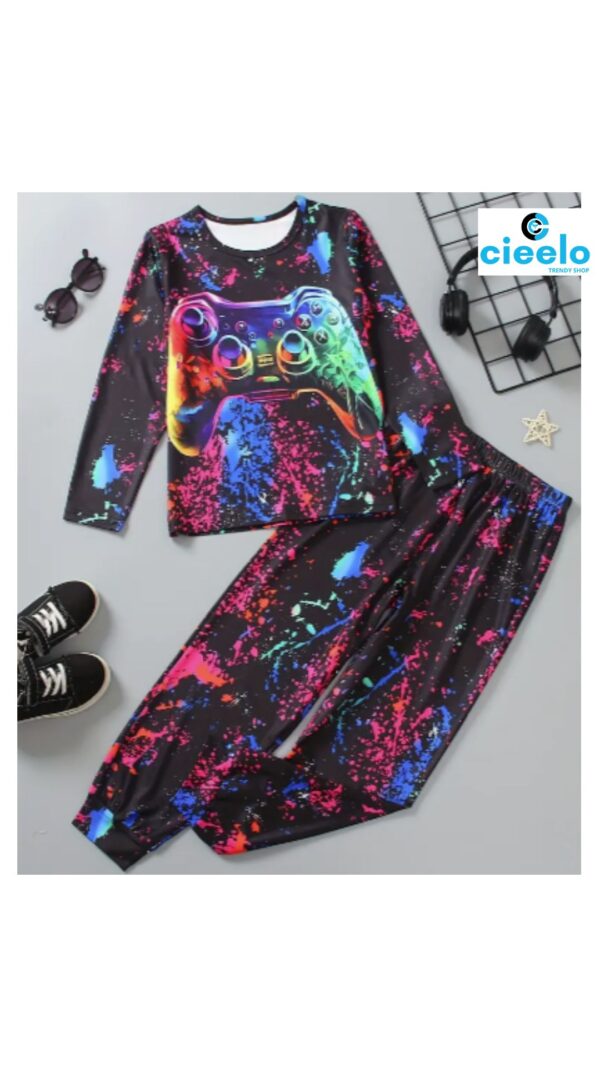 Conjunto Gamer Brillante – ¡Juega con estilo, incluso de noche!