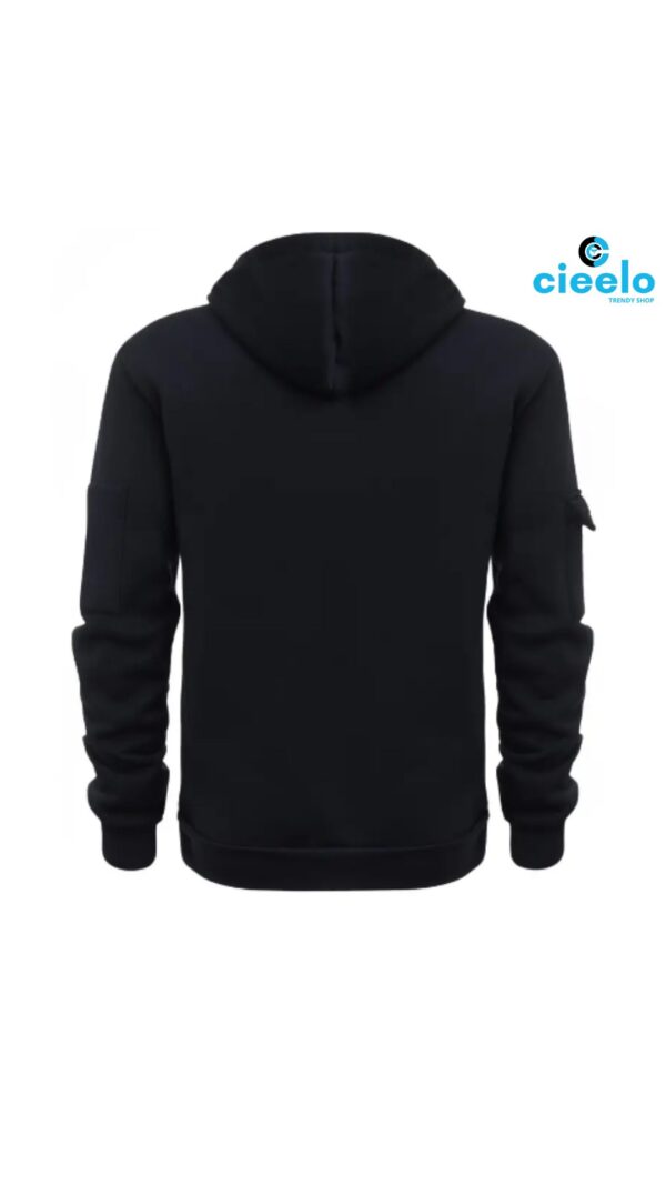 Sudadera Hombre con Capucha – Múltiples Bolsillos y Estilo
