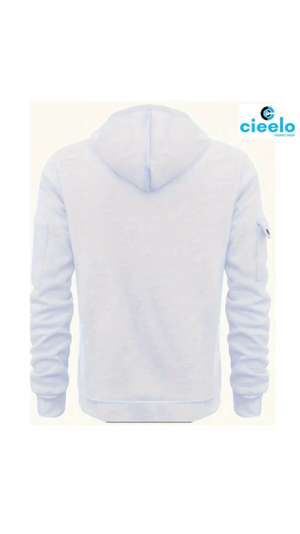 Sudadera Hombre con Capucha – Múltiples Bolsillos y Estilo