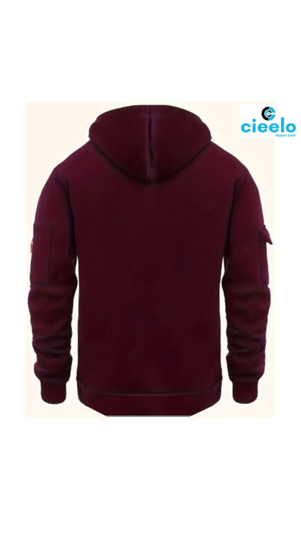 Sudadera Hombre con Capucha – Múltiples Bolsillos y Estilo