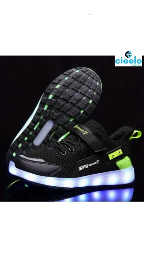 Zapatos con Luces LED – ¡Camina, patina y deslumbra!