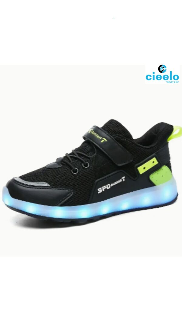 Zapatos con Luces LED – ¡Camina, patina y deslumbra!