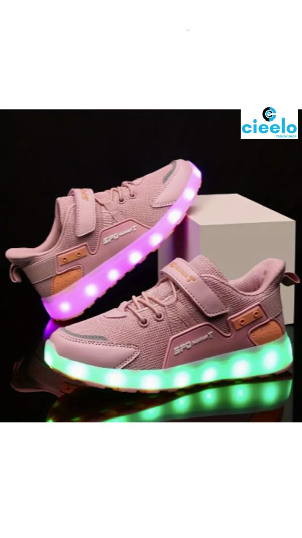 Zapatos con Luces LED – ¡Camina, patina y deslumbra!