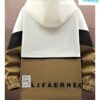 Chaqueta Ligera de Moda con Capucha para Hombre