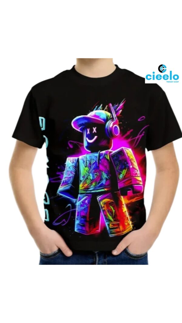 Camiseta DJ Graffiti – ¡Música, arte y flow para tu peque!