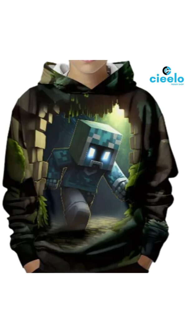 Sudadera Infantil 3D – ¡Diseño que atrapa miradas!