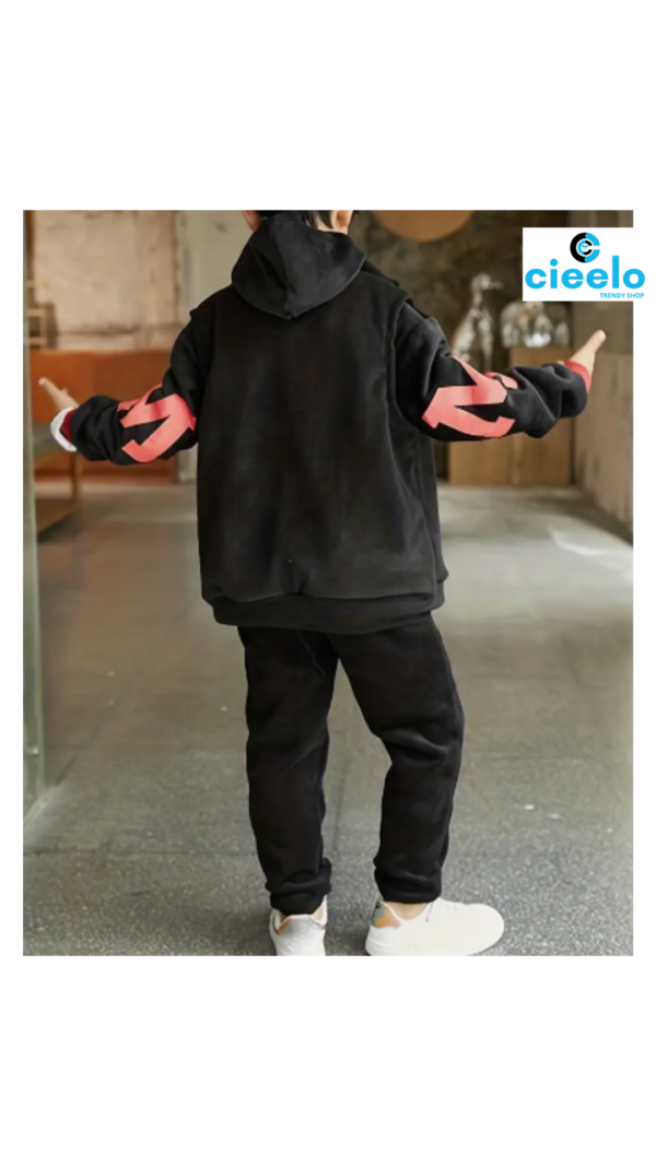 Conjunto 3 piezas para niño – ¡Abrigado, activo y con estilo!