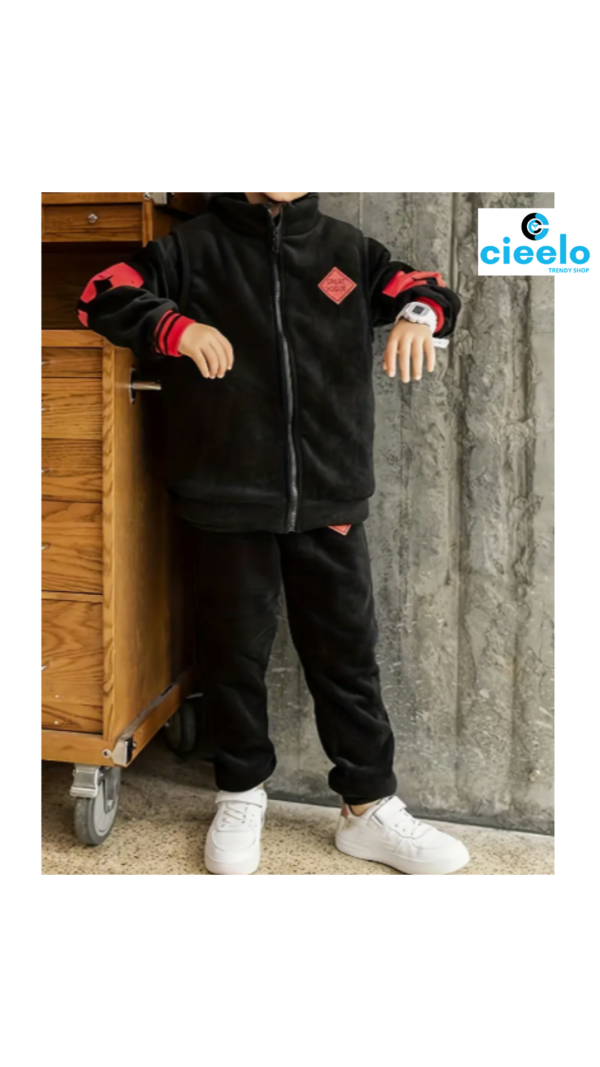 Conjunto 3 piezas para niño – ¡Abrigado, activo y con estilo!